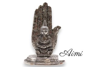 Stojan na Vonné Tyčinky Budha Ruka 13x9cm