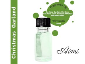 Vonný Olej - Vianočná Girlanda 10ml - Bez Etikety (Varianta Vianočná Girlanda  10ml - Bez Etikety)