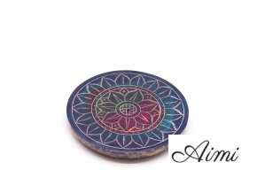 Stojan na Vonné Tyčinky Disk 8 cm - Lotos v Lotose