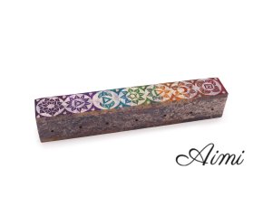 Mastencová Krabička na vonné Tyčinky 25cm - Čakry