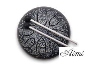 Happy Bubon Óm Gravírovaná Mandala - 16cm