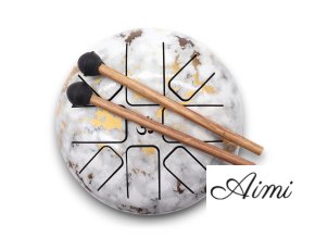 Stredný Happy Bubon Mramor - 17x13cm