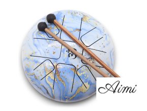 Veľký Happy Bubon Bledomodrý - 22x18cm