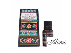 Banjara Indický Vonný Olej 10ml - Čierny Kopál