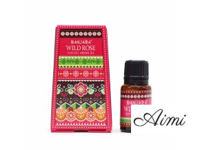 Banjara Indický Vonný Olej 10ml - Divá Ruža