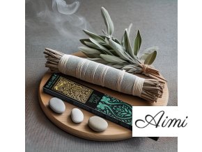 Extra Dlhé Vonné Tyčinky Banjara - Biela Šalvia