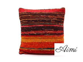 Patchworkové Obliečky na Vankúše - 40x40cm - Sýta Červená (Varianta 40x40cm - Sýta Červená)