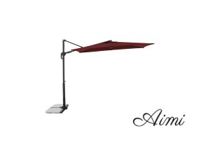 ACTIVE 240 x 135 cm - moderný slnečník s bočnou nohou (Varianta Dezén látky : 820)