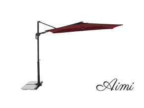 ACTIVE 240 x 135 cm - moderný slnečník s bočnou nohou (Barvy slunečníků 820)