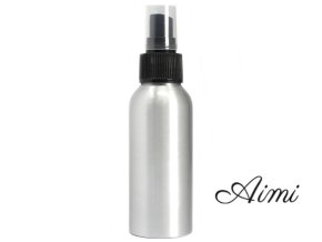 100 ml Hliníková Fľaška s Čiernym Rozprašovačom (Varianta 100 ml Hliníková Fľaška s Čiernym Rozprašovačom)