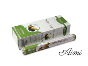 Aromatika Hexen-Räucherstäbchen ohne Holzkohle – Weißer Salbei