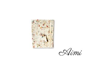 Malý Zápisník z Lokta Papiera s Farebným Bavlneným Obalom (12x8cm) 40 listov (Varianta Malý Zápisník z Lokta Papiera s Farebným Bavlneným Obalom (12x8cm) 40 listov)
