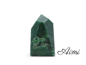 Edelsteinspitzen in großen Mengen, ca. 6 cm (0,5 kg) – Indischer Jade (ca. 8 Stück)