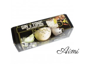 Sada 3 Šumivých Bômb do Kúpeľa - Gin & Tonik