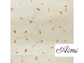 Lokta Bastel-/Geschenkpapier (51 x 76 cm) – Ringelblume