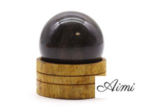 Krištáľová Guľa z Drahokamu 50mm - Oceánsky Achát so Stojanom