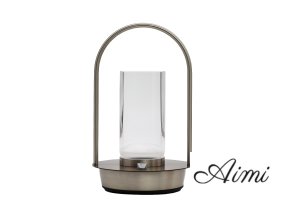 Dotyková Lampa - Krištáľový Lampáš - USB (C) - Nabíjateľný (2000 W) (Varianta Krištáľový Lampáš - USB (C))
