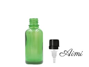 10ml Zelená Sklenená Fľaška s Kvapkadlom (Varianta 10ml Zelená Sklenená Fľaška s Kvapkadlom)
