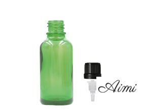 30ml Zelená Sklenená Fľaška s Kvapkadlom (Varianta 30ml Zelená Sklenená Fľaška s Kvapkadlom)