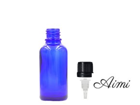 10ml Modrá Sklenená Fľaška s Kvapkadlom (Varianta 10ml Modrá Sklenená Fľaška s Kvapkadlom)