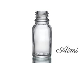 10ml Číra Sklenená Fľaška - Bez Uzáveru