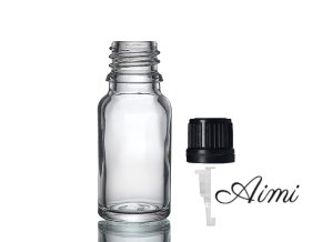 10ml Číra Sklenená Fľaška s Kvapkadlom (Varianta 10ml Číra Sklenená Fľaška s Kvapkadlom)