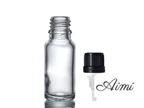 15ml Číra Sklenená Fľaška s Kvapkadlom (Varianta 15ml Číra Sklenená Fľaška s Kvapkadlom)