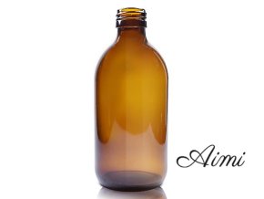 300 ml Liekovka z Jantárového Skla – Bez Uzáveru (Varianta 300 ml Liekovka z Jantárového Skla – Bez Uzáveru)