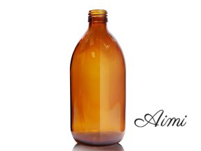 500ml Liekovka z Jantárového Skla – Bez Uzáveru (Varianta 500ml Liekovka z Jantárového Skla – Bez Uzáveru)