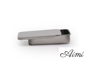 Mini Plechovková Dóza s Posuvným Vekom - 15 g (8x3.4x1.2cm)