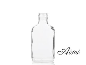 100 ml Fľaša z Číreho Skla s Hliníkovým Uzáverom (Varianta 100 ml Fľaša z Číreho Skla s Hliníkovým Uzáverom)