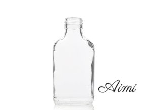 200ml Fľaša z Číreho Skla s Hliníkovým Uzáverom (Varianta 200ml  Fľaša z Číreho Skla s Hliníkovým Uzáverom)