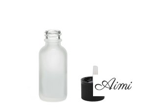 10ml Fľaška z Matného Bieleho Skla s Uzáverom s Detskou Poistkou (Varianta 10ml  Fľaška z Matného Bieleho Skla s Uzáverom s Detskou Poistkou)