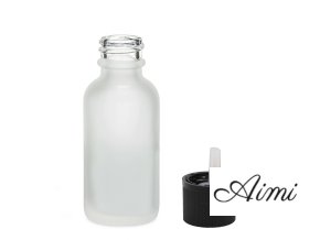 50ml Fľaška z Matného Bieleho Skla s Uzáverom s Detskou Poistkou (Varianta 50ml Fľaška z Matného Bieleho Skla s Uzáverom s Detskou Poistkou)