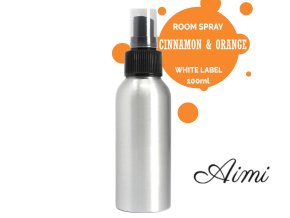 100ml Izbové Parfémy - Škorica a Pomaranč Bez Etikety