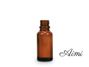 20ml Fľaška z Jantárového Skla (Varianta 20ml Fľaška z Jantárového Skla)