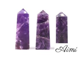 Drahokam Obelisk Hroty cca 5 cm - Africký Ametyst