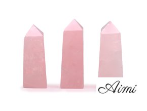 Drahokam Obelisk Hroty cca 5 cm - Ruženín