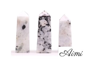 Drahokam Obelisk Hroty cca 5 cm - Mesačný Kameň