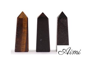 Drahokam Obelisk Hroty cca 5 cm - Tigrie Oko
