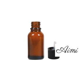 15 ml Jantárová Sklenená Fľaška s Kvapkadlom a Detským Bezpečnostným Uzáverom (Varianta 15 ml Jantárová Sklenená Fľaška s Kvapkadlom a Detským Bezpečnostným Uzáverom)