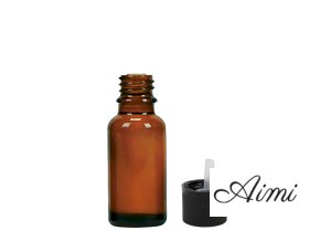 20 ml Jantárová Sklenená Fľaška s Kvapkadlom a Detským Bezpečnostným Uzáverom (Varianta 20 ml Jantárová Sklenená Fľaška s Kvapkadlom a Detským Bezpečnostným Uzáverom)