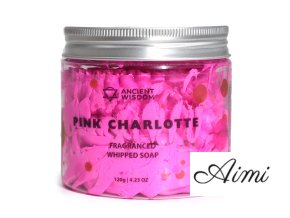 Šľahané Mydlá - Ružová Charlotte 120g