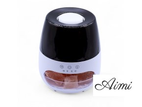 Aroma Difuzér s Himalájskou Soľou a Efektom Plameňa – Biely USB – Meniace Farby a Časovač (Varianta Aroma Difuzér s Himalájskou Soľou a Efektom Plameňa – Biely USB – Meniace Farby a Časovač)