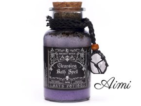 Starodávny Čarodejnícky Kúpeľný Elixír a Amulet z Krištáľu – Očista (Varianta Starodávny Čarodejnícky Kúpeľný Elixír a Amulet z Krištáľu – Očista)