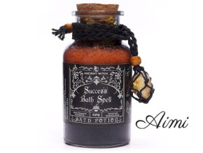 Starodávny Čarodejnícky Kúpeľný Elixír a Amulet z Citrínu – Úspech (Varianta Starodávny Čarodejnícky Kúpeľný Elixír a Amulet z Citrínu – Úspech)