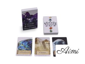 Veštecké Karty Kryštály a Elixíry – Balíček Liečivej Energie (Varianta Veštecké Karty Kryštály a Elixíry – Balíček Liečivej Energie)