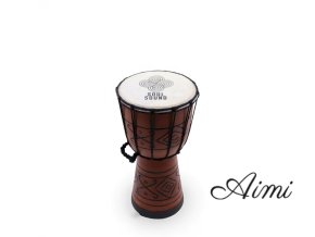 Malý Profesionálny Djembe Bubon – Nízky Tón – Malý 30 cm (15 cm priemer) (Varianta Malý Profesionálny Djembe Bubon – Nízky Tón – Malý 30 cm (15 cm priemer))