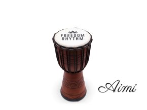 Stredný Profesionálny Djembe Bubon – Vysoký Tón – 40 cm (18 cm priemer) (Varianta Stredný Profesionálny Djembe Bubon – Vysoký Tón – 40 cm (18 cm priemer))