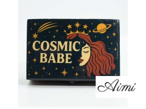 Stredná Smaltovaná Krabička - Cosmic Babe